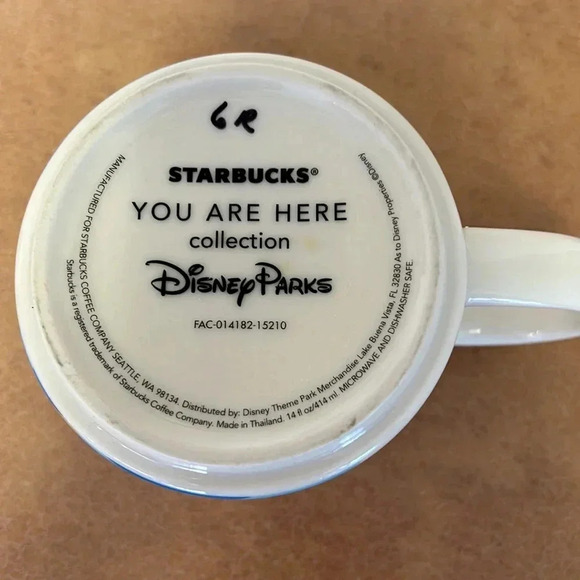 Starbucks Disneyland Magic Kingdom Mug - Picture 4 of 4